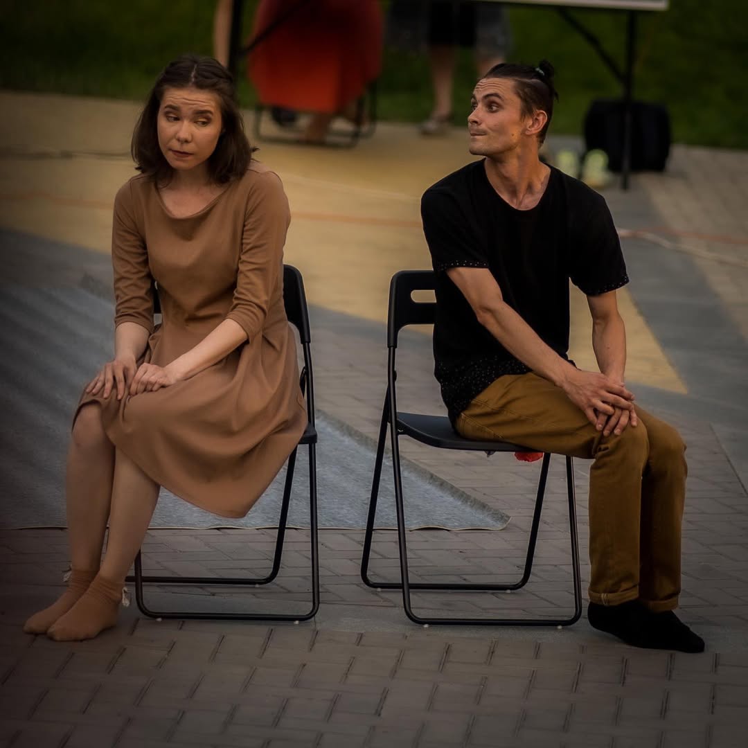 Ufa Stadtstrand im Sommer