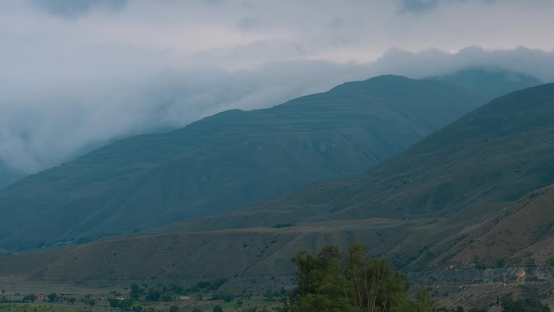 Spektakuläre Berglandschaft Dagestans