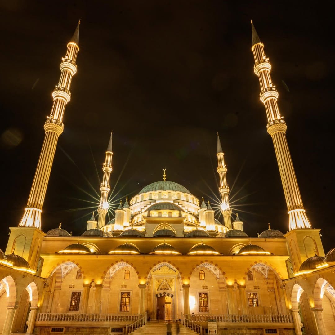 Abendstimmung in Grozny