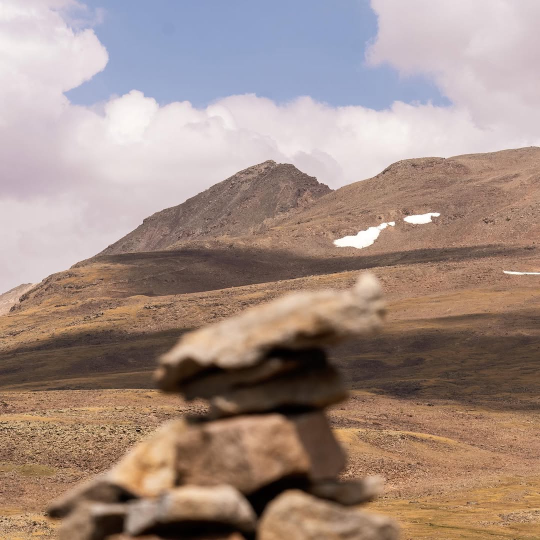 Spektakuläre Berglandschaft am Mount Aragats